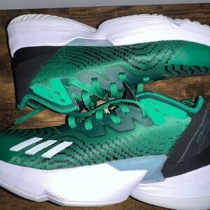 Adidas Donovan Mitchell D.O.N issue #4 Green and White basketball Sneakers